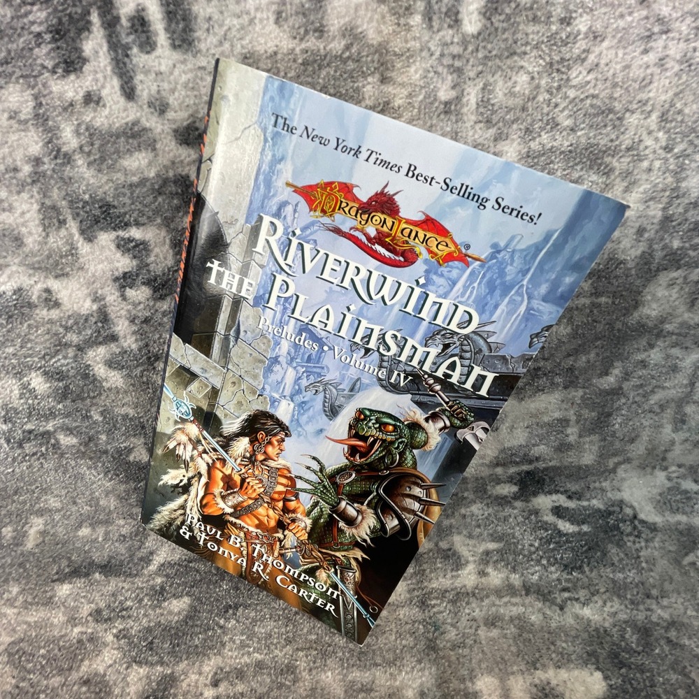 Dragonlance Riverwind the Plainsman Preludes Vol IV Paperback 1990